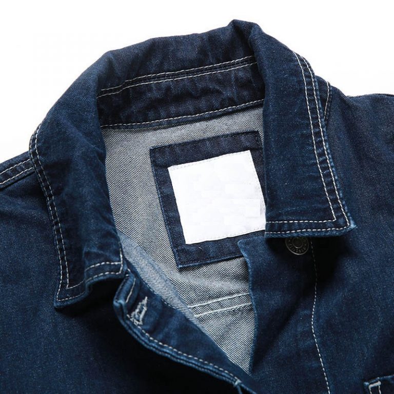 Casual Long Sleeve Fancy Denim Jacket - Image 4