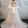 Cold Shoulder Formal Dress With Train - Image 6