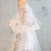 Cold Shoulder Formal Dress With Train - Image 8