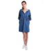 Casual Embroidery Cotton Denim Fancy Dress