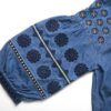 Casual Embroidery Cotton Denim Fancy Dress - Image 4