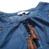 Casual Embroidery Cotton Denim Fancy Dress - Image 5