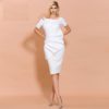 Elegant Knee-length Bodycon Dress