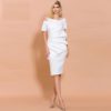 Elegant Knee-length Bodycon Dress - Image 6