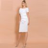 Elegant Knee-length Bodycon Dress - Image 5