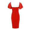 Elegant Ruffles Clubwears Bodycon Party Dress - Image 6