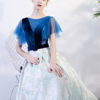 Lace Embroidered Pageant Dress With Train - Image 5