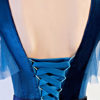 Lace Embroidered Pageant Dress With Train - Image 7