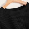 Long Sleeve Round Neck Casual Cute Tshirt Tops - Image 4