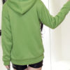 Outerwear Long Sleeves Buttons Hooded Sweatshirt - Image 4