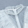 V Neck Lace Long Sleeves Stretch Semi Formal Party Dresses - Image 7