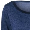 Patchwork Heather Long Sleeve T-Shirt - Image 3