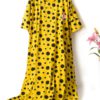 Plus Size Polk Dot Print Nightgown - Image 2