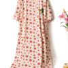 Plus Size Polk Dot Print Nightgown - Image 3