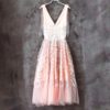 Sequins Mesh Embroidery Ball Gown Dress - Image 4