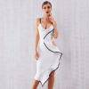 Sexy Hollow Out Runway Celebrity Bodycon Party Dress - Image 2