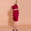 Sexy O Neck Off Shoulder Ruffles Dresses - Image 2