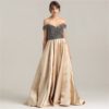 Sexy Off Shoulder Beading A-line Evening Dress - Image 4