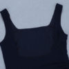 Square Neck Split Front Sleeveless Drawstring Semi Formal Party Dresses - Image 8