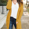 Street Wear Casual Long Sleeve Cardigans