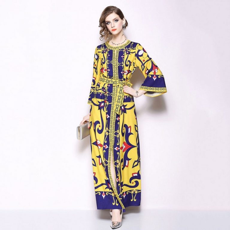 Vintage Elegant Vestido Long Party Maxi Dress