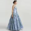 Beaded Lace Formal Evening Prom Party Gown - Image 5