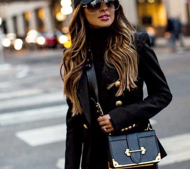 Steet Wear Elegant buttons Casual Long Sleeve Office Ladies Blazer - Image 5