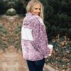 Casual Long Sleeve Zipper Soft Warm Sweatshirt - Image 2