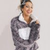Casual Long Sleeve Zipper Soft Warm Sweatshirt - Image 4
