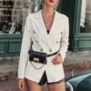 Double breasted office ladies Casual female blazer - Image 2