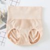 Elastic High Waist Breatnable Hip Up Tummy Control Shaping Panties - Image 4