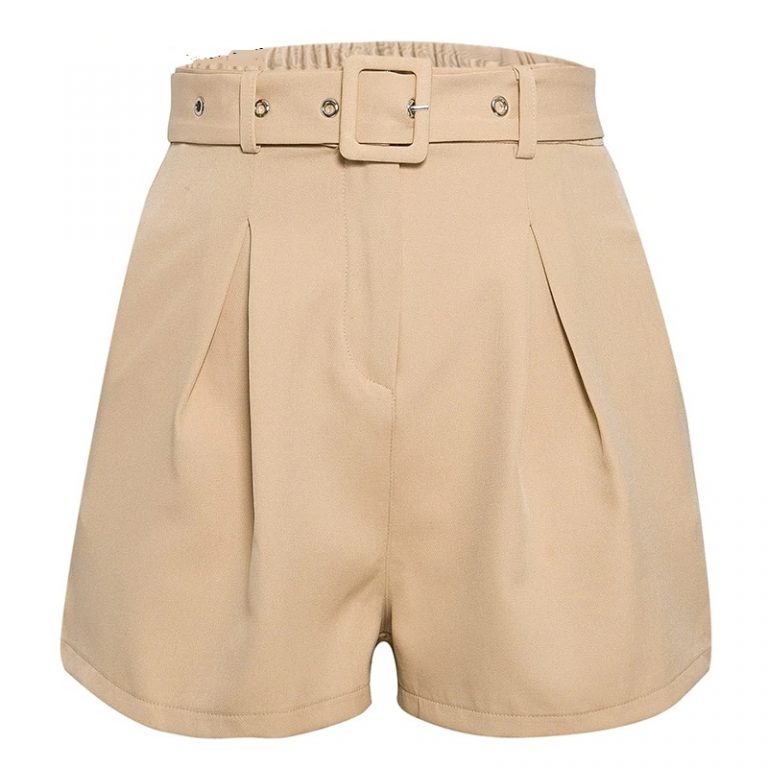 Elegant Casual streetwear female shorts