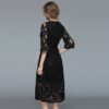 Elegant High Quality Lace Long Dress - Image 2