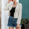 Fashion buttons Long sleeve high waist female blazer - Image 3