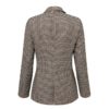Fashion double breasted plaid slim fit office ladies blazer - Image 2