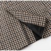 Fashion double breasted plaid slim fit office ladies blazer - Image 8