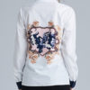 Floral Print Buttons Long Sleeves Shirt - Image 3