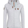 Full Zip Long Sleeve Oversized Hooded Jacket With Pockets - Image 6