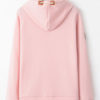 Full Zip Long Sleeve Oversized Hooded Jacket With Pockets - Image 7