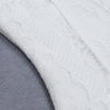 High Collar Lace Short Sleeves Cupless Semi Formal Party Dresses - Image 5