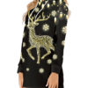 Hoodie Christmas Print Oversized Long Sleeves Sweatshirt - Image 2