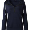 Hoodie Elbow Patch Long Sleeves Hooded Sweatshirt - Image 8