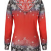 Hoodie Long Sleeves Printed Hooded Sweatshirt - Image 3