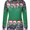 Hoodie Long Sleeves Printed Hooded Sweatshirt - Image 4