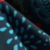 Jewel Neck Long Sleeves Christmas Pattern Rockabilly Retro Dress - Image 4