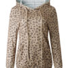 Leopard Print Hoodie Long Sleeves Pockets Hooded Sweatshirt - Image 4
