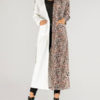 Leopard Print Retro Asymmetrical Coat