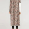 Leopard Print Retro Asymmetrical Coat - Image 3