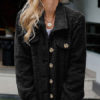 Long Sleeves Casual Oversized Turndown Collar Faux Fur Coats - Image 4