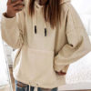 Hoodie Long Sleeves Pockets Hooded Sweatshirt - Image 4